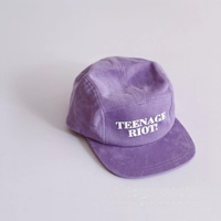 Gorro de Algodón para Hombre, Estilo Casual, de Cinco Paneles, Transpirable y Cómodo para las Cuatro Estaciones, con Visera Corta y Logotipo Personalizado
