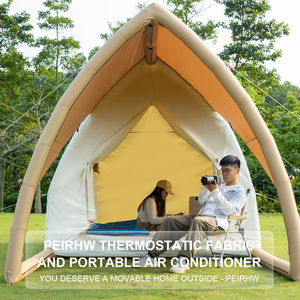 Peirhw Portable Premium Material duradero Camping impermeable nueva tienda pérgola al aire libre tienda inflable Camping 4 estaciones - Product Image 3