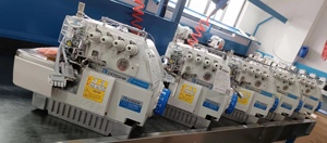 Máquina de Coser Overlock Rosew GC-747N-DD de 4 Hilos con Diseño de Accionamiento Directo - Product Image 4