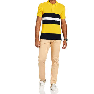 Chemises de golf pour hommes, coupe slim, couleur unie, style décontracté, dernier design, vêtements d'été, polo de golf en vente en ligne au meilleur prix - Product Image 6