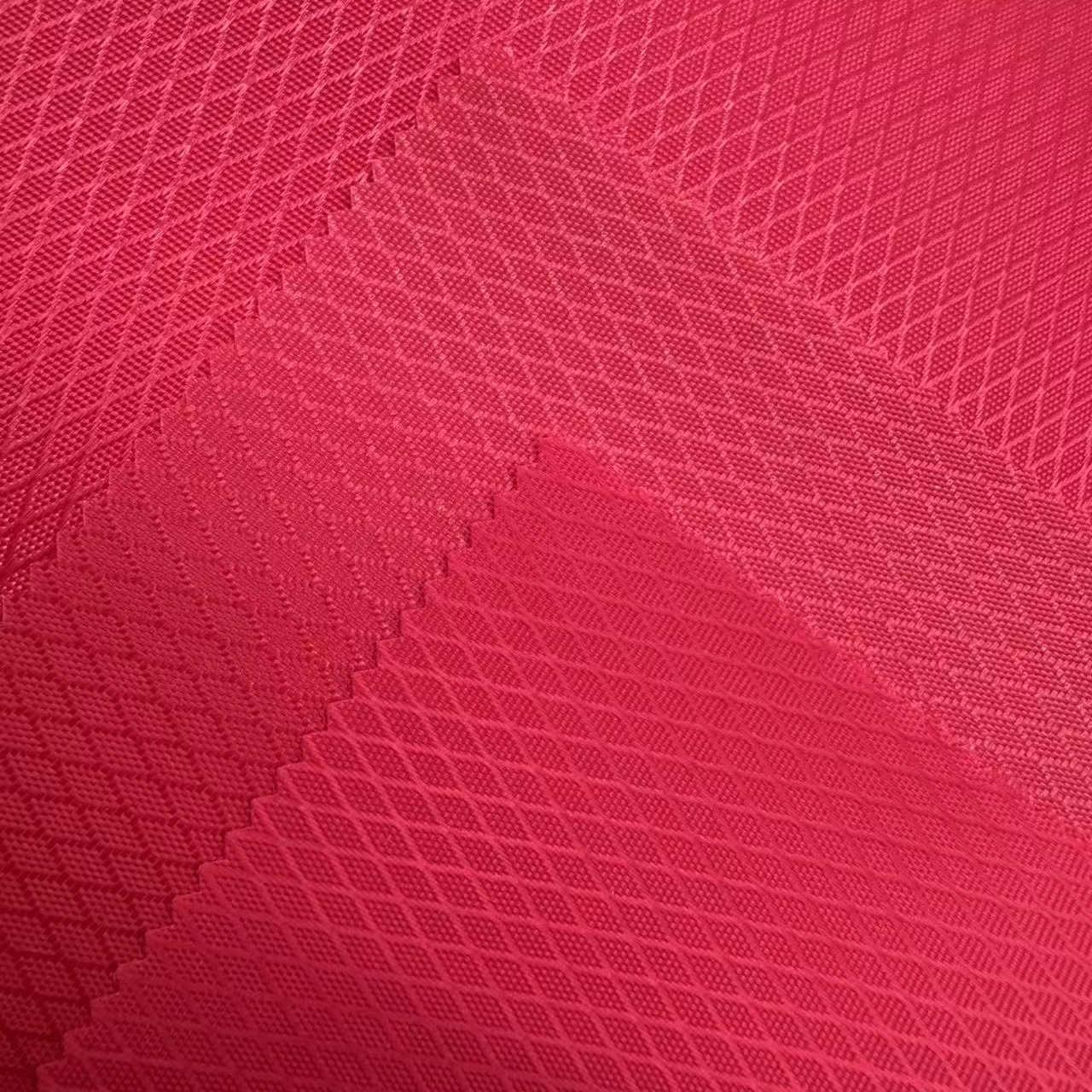 100% Nylon 0.3*0.5 Woven Diamond Oxford Fabric Waterproof Moistureproof Tear Resistant for Girls Boys Wholesale Customizable