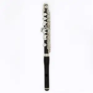 Wholesale High Performance Musical Instrument Wooden Body Metal Button Piccolo