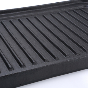De hierro fundido rectangular plana fry reversible torrefacción de <span class=keywords><strong>la</strong></span> parrilla de barbacoa parrilla pan - Product Image 6