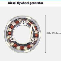 Luftgekühlter Dieselmotor Zubehör Diesel Schwungrad generator