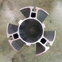 Profilés en aluminium industriels série OEM 6063, extrudés, anodisés par pulvérisation, profilés en aluminium CNC