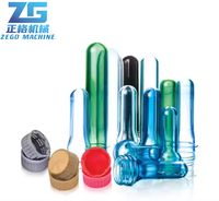 Bouteille en plastique bleue de 5 gallons personnalisée 1 litre 2 litres 19 litres 20 litres préforme PET 750 grammes pour souffler le baril de bouteille d'eau minérale
