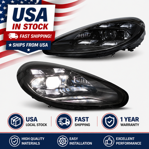 YU GUANG pour Porsche Panamera 970 Pièces 2010-2016 Amélioration des phares avant 2023 Phares LED matriciels PDLS en stock aux États-Unis - Product Image 1