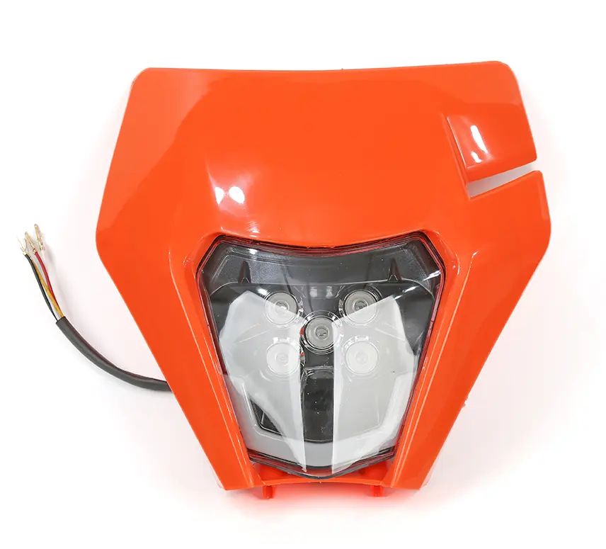 KTM EXC lampu Led untuk motor, lampu depan modifikasi sepeda motor trail, sistem pencahayaan sepeda motor, Aksesori Universal