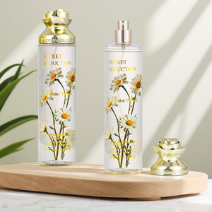 Scenabella Lady's 236ML Fragrance Mist Spray <span class=keywords><strong>de</strong></span> perfume con aroma <span class=keywords><strong>de</strong></span> margaritas florales <span class=keywords><strong>de</strong></span> larga duración con diseño <span class=keywords><strong>de</strong></span> tapa elegante - Product Image 1