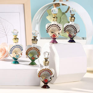 Flacon de parfum d'huile essentielle de Dubaï, 12 ml, Moyen-Orient, naturel, élégant, exquis, paon, grand cœur - Product Image 6