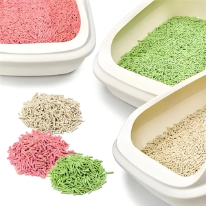 Paquete personalizado Tofu para arena para gatos Natural Pretty Kitty Litter Flushable Clumping <span class=keywords><strong>Cat</strong></span> Litter Pellets <span class=keywords><strong>Peach</strong></span> 6L 2,5 kg - Product Image 2