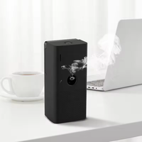 Diffuseur d'huiles essentielles portable à ultrasons alimenté par batterie, à fixer au mur, garantie 1 an - Utilisation commerciale et domestique pour les halls d'hôtel