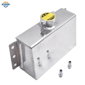 Aluminium Olie Catch <span class=keywords><strong>Tank</strong></span> Kan Voor Civic 240SX Wrx Koelvloeistof Expansie Vul <span class=keywords><strong>Tank</strong></span> Brandstof Surge <span class=keywords><strong>Tank</strong></span> - Product Image 1