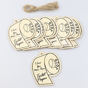 10 CS holholesale he rereat oioilet oiaper horhortage de 2024 Commemotive Souvenirs raft balsa oilet oiaper rihristmas rrnament - Product Image 4