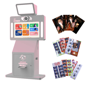 Photomaton coréen pour selfies, imprimante instantanée, photomaton en libre-service pour centres commerciaux, jeux à pièces - Product Image 2