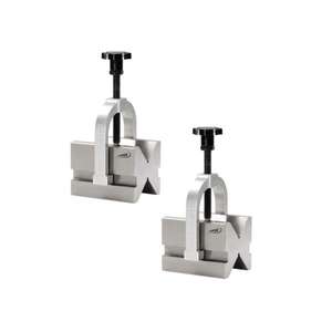 HELIOS PREISSER - 0522102 Double V-blocs avec pince (paires)-EAN 4029713214265 PRISMS - Product Image 1