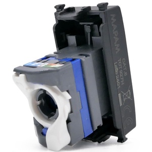 ขั้วต่อเครือข่าย RJ45 CAT6 สีดำสำหรับการเดินสายอีเธอร์เน็ต - Product Image 2