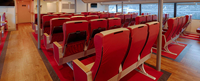 OEM 300 Pax Ship Sightseeing Ferry Navire super rapide de luxe en fibre de carbone économe en carburant personnalisé