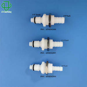 JU's AP Series POM Plastic <b>Quick</b> Connect <b>Connector</b> With Valve 6-10mm For Fluid Piping Equipment - Product Image 3