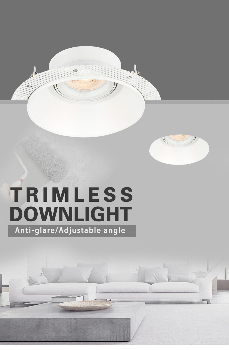 Anti Glare Recessed Cob LED Downlight 5w 90mm Cut Out 2 Year Warranty