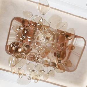 Contemporary Style Indoor Decoration <strong>Fixture</strong> Hotel Lobby Villa Stair Custom Luxury Led Chandelier Glass Pendant <strong>Light</strong> - Product Image 3