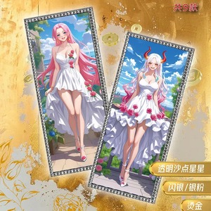 Fanmeng One Pieced Collection Card Personnages de dessins animés Boa Nami Robin Uta Luffy Sanji Waifu <span class=keywords><strong>Sexy</strong></span> Girls Trading Game Cartes à jouer - Product Image 2