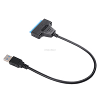 USB 3.0 convertitore di interfaccia per SATA a USB per 2.5 pollici HDD/SSD Patch Cord per disco rigido convertitore esterno cavo