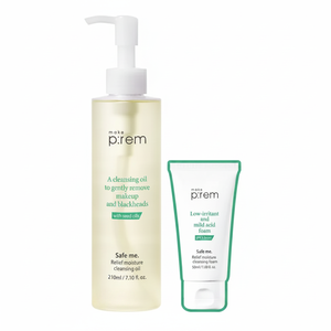 Makeprem Quality Skin Care Set Safe Me Relief Moisture Aceite de limpieza Set especial (210mL + Espuma 50mL) - Product Image 2