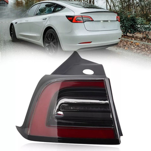 For Tesla <b>Model</b> 3 2017-2021 LED Daytime Running Light Waterproof Fog Lamp Car Taillight Assembly Body <b>Kit</b> 1077397 1077398 - Product Image 2