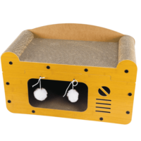 Griffoir pour chat personnalisé, maison pour chat, résistant à l'usure, sans peluches, double couche, lit superposé, toutes saisons, facile à assembler