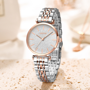 Nibosi 2650 últimos relojes de cuarzo para mujer, relojes de pulsera impermeables con esfera brillante a la moda para mujer - Product Image 1