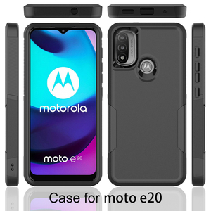 Étui de téléphone portable hybride TPU PC anti-rayures et anti-chute pour Motorola Moto E20 E30 E40 - Product Image 6