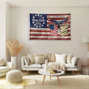 Tapiz Decorativo American Eagle de 3x5 pies para Habitación, Dormitorio Universitario, Sala de Estar - Product Image 3