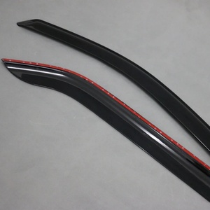 KQD Vente en gros Déflecteur de vent pour vitres de voiture, garniture décorative en PC, pare-soleil pour Toyota RAV4 2016-2018 - Product Image 3