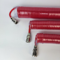 Nouveaux Tuyaux d'Air Spirale pour Freins de Camion Danyi, Charge Utile Maximale de 7000 Lbs pour Semi-Remorques, Remorques, Tracteurs, Ensemble de Freinage