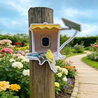 Mangeoire à oiseaux intelligente avec caméra IA - Alimentation solaire IP65 WiFi 2.4G Reconnaissance des oiseaux 4MP HD 1080P Conteneur à graines 2L Extérieur