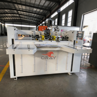 Nouvelle machine à coudre semi-automatique pour boîtes en carton ondulé Oray 4800W 600 clous/min pour la logistique de livraison express e-commerce