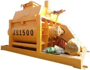 Portable Twin Shaft Compulsory Stationary Type Electric Vertical Shaft Planetary Concrete Mixer Machine