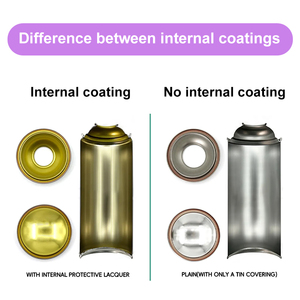 Latas de <span class=keywords><strong>Aerosol</strong></span> Vacías Disponibles para Personalización, Aptas para Pintura Automotriz, Barniz <span class=keywords><strong>Transparente</strong></span> y Pintura Epóxica. - Product Image 6