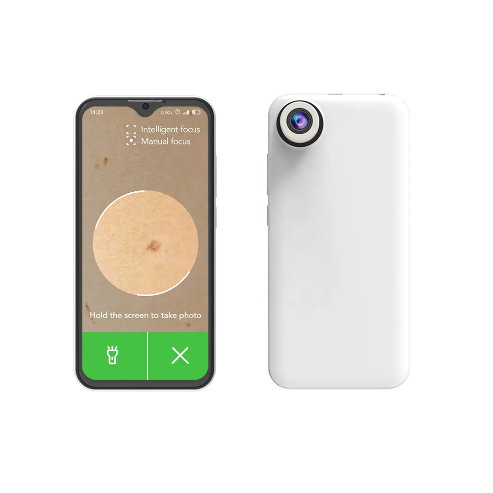 SKD 5.5 pollici smartphone android smart tablet fotocamera ad alta definizione 60X lente di ingrandimento per la cura della pelle palmare android tablet pc