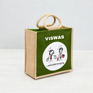 Vente en gros de sac fourre-tout en jute avec logo personnalisé sac de voyage Tiffin écologique réutilisable multi-usages design tendance et durable - Product Image 1