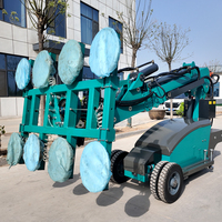 Robot de manutention hydraulique mobile à ventouse pour le levage de marbre, granit et tôles métalliques