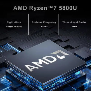 Genmachine ใหม่ AMD Ryzen 7 5800U Windows 11 Pro Mini PC 16GB DDR4 256/512GB SSD WIFI6 RTL8852เดสก์ท็อป BT5.2คอมพิวเตอร์เกม16GB - Product Image 6