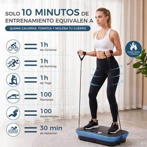 EIGFOH Espagne en stock, Appareil de vibration corporelle électrique en ABS, 99 niveaux de vitesse réglables, Modèle commercial de fitness - Product Image 2