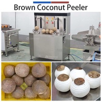 Ligne de production de noix de coco personnalisée, machine à décortiquer, peler, couper et nettoyer les noix de coco, moteur haute capacité, SUS 304, fruits, maïs
