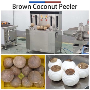 Ligne de production de noix de coco personnalisée, machine à décortiquer, peler, couper et nettoyer les noix de coco - Product Image 2