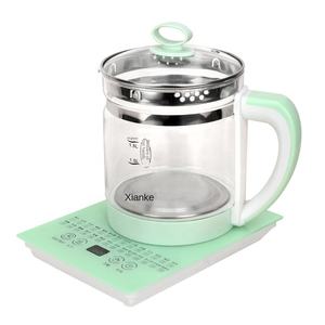 Bouilloire électrique en verre Health Pot 1,8 L, contrôle tactile multi-températures, arrêt automatique, fonctions de chauffe pour thé parfumé - Product Image 1