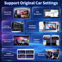 DVD Player Mobil Android 12 9 Inch 2 Din Trailblazer Holden S10 2015, Radio Mobil Layar Sentuh, Bluetooth, WiFi, GPS, FM, AM
