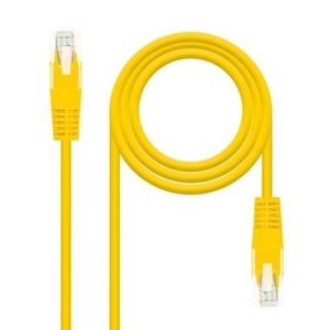 Cavo di rete Cat.6 UTP AWG24, 25 cm, colore giallo - ideale per connessioni ad alta velocità in reti domestiche e uffici. - Product Image 1