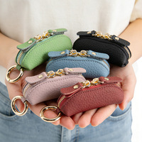 Dompet Koin Grosir dengan Gantungan Kunci - Dompet Mini Portabel Wanita untuk Koin dan Uang Kertas
